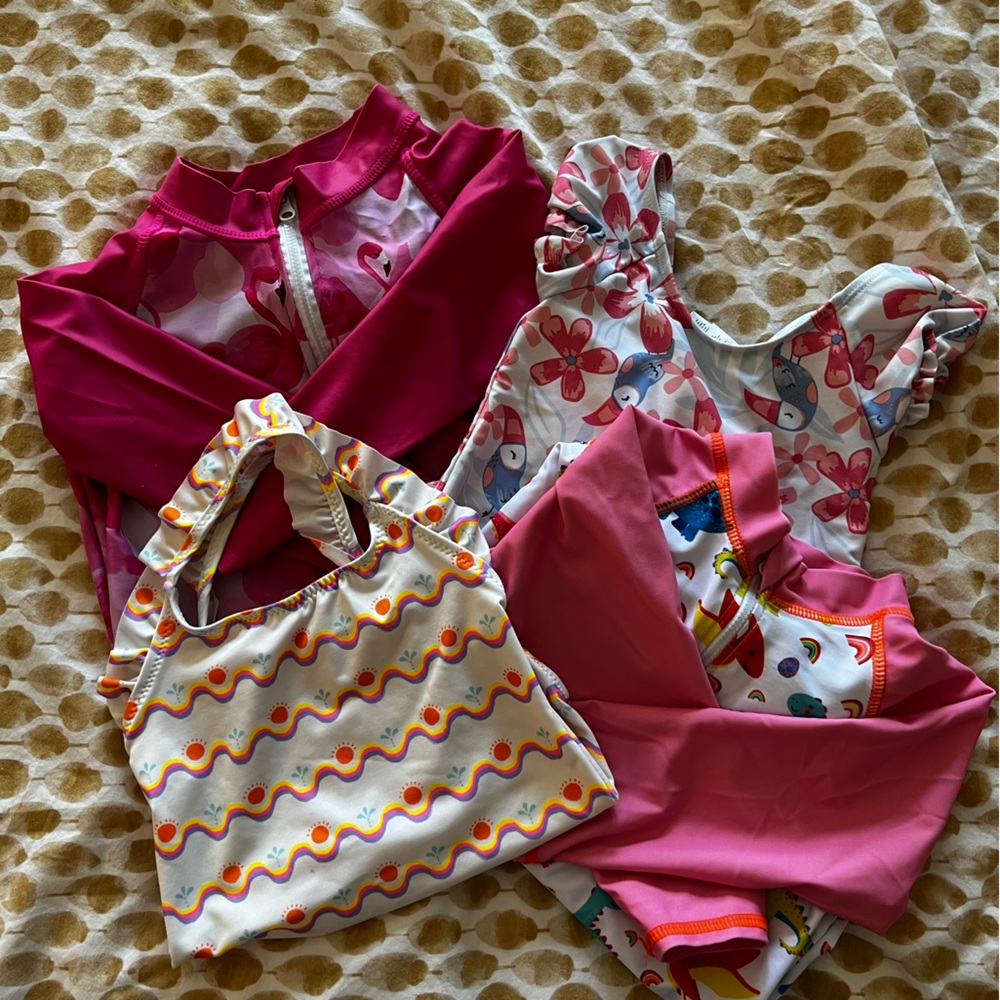 Size 2-3 years assorted girls swimsuits